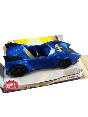 Batman Snap Attack Batmobile New Mattel 2015 rare vehicle with box Battle